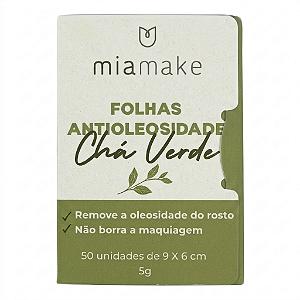 FOLHAS ANTIOLIOSIDADE CHÁ VERDE MIAMAKE JT03