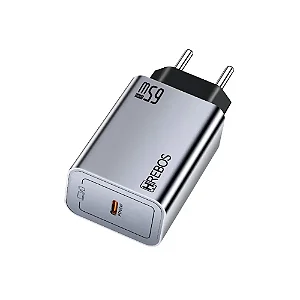 FONTE MAXION CHARGE TIPO C 65W CRG-228 CZ