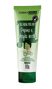 GEL FACIAL PEEL OFF REV002 PEPINO E ARGILA VERDE