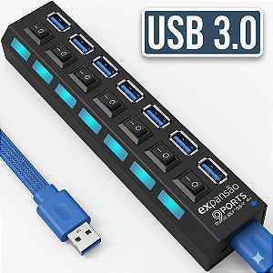 HUB ADAPTADOR 7 PORTAS 3.0 LE-4151