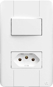 INTERRUPTOR 1 TEC + TOMADA 10A 2006