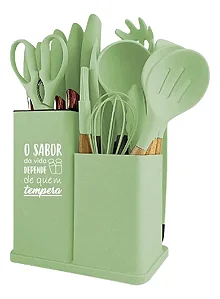 KIT DE UTENSILHOS MONTANA VERDE 9431