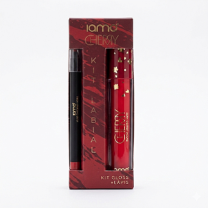 KIT GLOSS + LÁPIS CHERRY IAMO YS43647 COR 01 - TOUGH