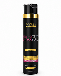 LEAVEIN  BRILHO GLOSS 3D  ROZZALA 310ML