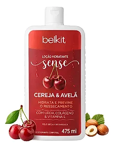 LOÇAO HIDRATANTE CEREJA E AVELA 475ML BELKIT