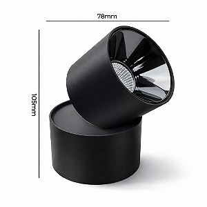 LUMINÁRIA SPOT LED VÉRTICE 20W 61321
