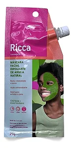 MASCARA FACIAL ARGILA NATURAL   RICCA  25G - 3750