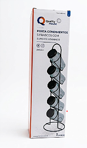 PORTA TEMPEROS  5 PECAS QH-0405