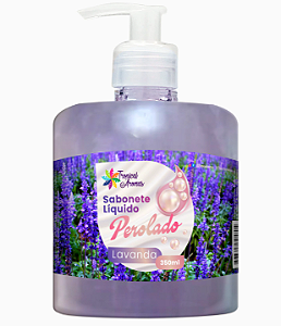 SABONETE LIQUIDO PEROLADO TROPICAL 350ML- LAVANDA