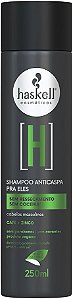 SHAMPOO ANTICASPA P/ ELES  250ML HASKELL