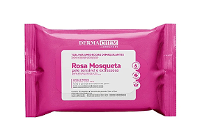 TOALHAS UMEDECIDAS  DERMACHEM  ROSA MOSQUETA