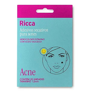 UNID. ADESIVOS SECATIVOS  PARA ACNE RICCA - 3868