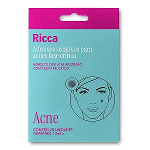 UNID. ADESIVOS SECATIVOS  PARA ACNE FASE CRITICA RICCA - 3867