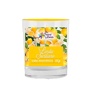 VELA AROMATICA 180GR LIMAO SICILIANO