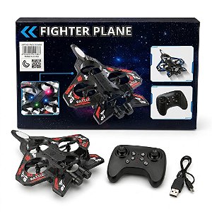 AVIAO C/ CONTROLE FIGHTER PLANE 818-81