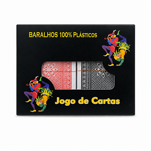 BARALHOS 100% PLASTICO GL0292