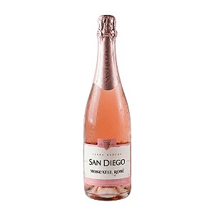 ESPUMANTE MOSCATEL ROSÉ SAN DIEGO 750ML - CASTELLAMARE
