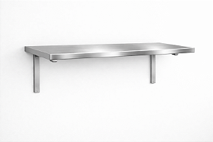 Prateleira Aérea em Inox 430 - 130x35cm