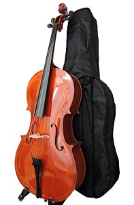 Violoncelo Barth 4/4 NT- Capa Bag + Breu + Arco - CB202