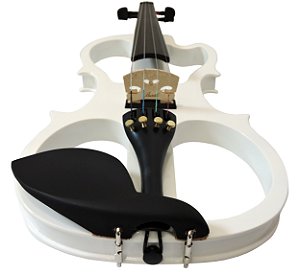 Violino Elétrico Barth 4/4 Wt+ Case Térmico + Arco+ Breu+ Fone de Ouvidos
