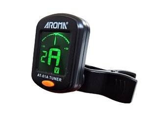 Afinador Digital Cromático marca Aroma AT-01A Tuner