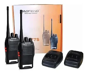 Kits de radios baofeng com 10 unidades