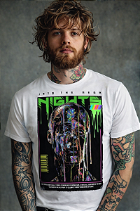 Camisa masculina estampada