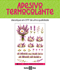 Transfer Termocolante DTF Cartela 13x18cm Floral
