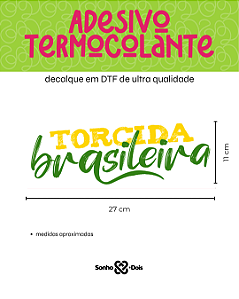 Transfer Termocolante DTF Barrado 27x11cm Copa