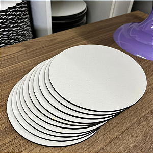 Cake Board Redondo Tábua de Bolo MDF