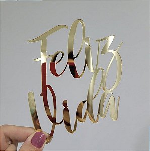 Aplique Para Bolo - Feliz vida