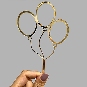 Topo de Bolo - Balões