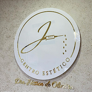 Letreiro em Acrílico Personalizado para Parede – Nome, Logo ou Frase | Comunicação Visual .