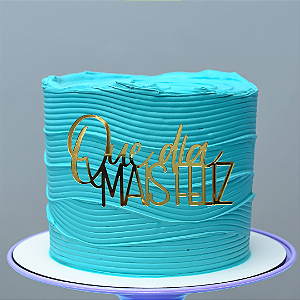 Aplique Para Bolo - Que Dia Mais Feliz