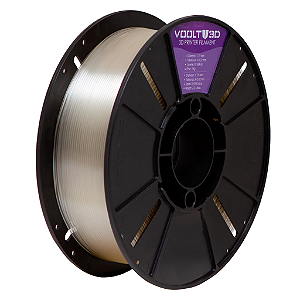 Filamento PETG Translucido - Voolt3D - 1Kg