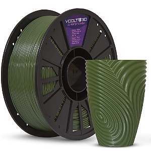 Filamento PETG Verde Oliva - Voolt3D - 1Kg