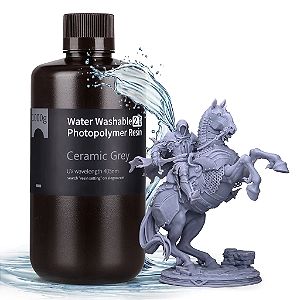 Resina Elegoo Water Washable / Lavável em Água Cinza (Grey) - 1kg