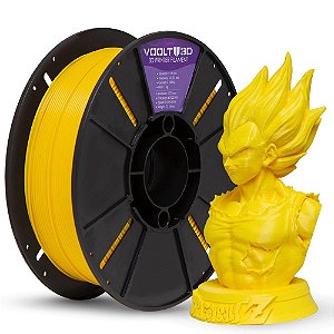 Filamento PLA  Amarelo - Voolt3D - 1Kg