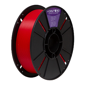 Filamento ABS Vermelho - Voolt3D - 1KG