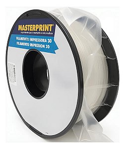 Filamento PETG Transparente - Masterprint - 1KG