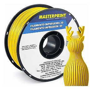 Filamento PETG Amarelo - Masterprint - 1KG