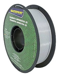 Filamento PLA Cinza Claro - Masterprint - 1KG