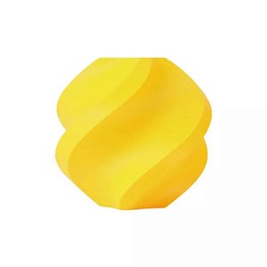 Filamento PLA Amarelo com Carretel Reutilizável - Bambu Lab - 1Kg