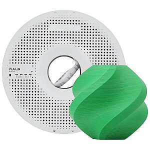 Filamento PLA Lite Verde (Green) com Carretel Reutilizável - Bambu Lab - 1Kg