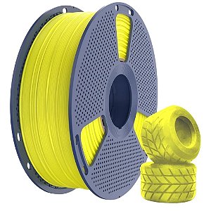 Filamento TPU Sunlu - Yellow (Amarelo) 95A- 1Kg