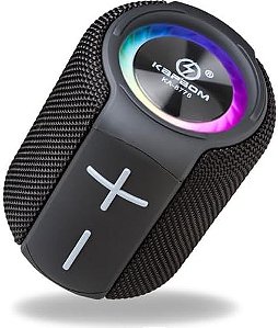Caixa De Som Bluetooth Premium Kapbom A Prova D'Água Led U / VARIADA