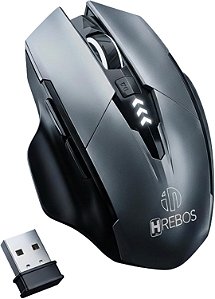 Mouse Sem Fio Gamer Bluetooth 2.4ghz 1600 Dpi U / VARIADA
