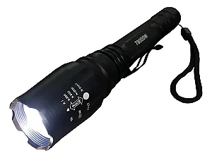 Lanterna Tatica Recarregavel Super Forte T6 C/ Zoom