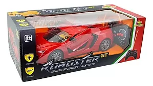 Carro Road Speed Controle Remoto 7 Funções C/ Luz Vermelho