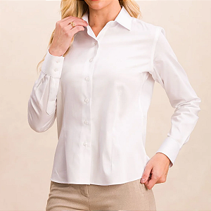 Camisa Manga Longa Feminina - OFF